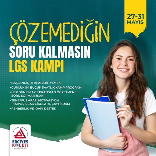 LGS'YE SON ADIM, SON KAMP!