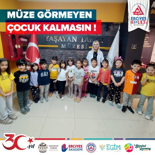 MÜZE GÖRMEYEN ÇOCUK KALMASIN