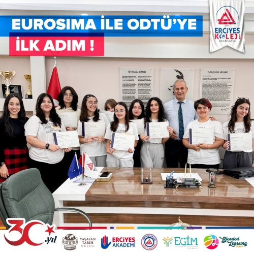EUROSIMA İLE ODTÜ’YE İLK ADIM !