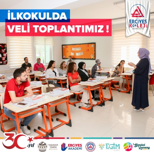 İLKOKULDA VELİ TOPLANTIMIZ