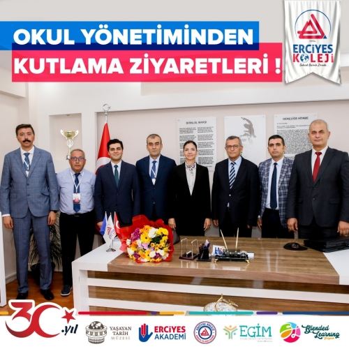 Okul Yönetiminden Kutlama Ziyaretleri