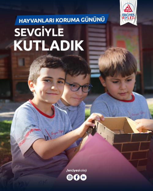 Hayvanları Koruma Günü’nü Sevgiyle Kutladık!