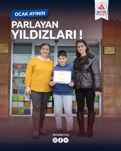 OCAK AYININ PARLAYAN YILDIZLARI